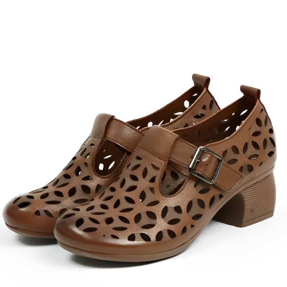 Sandália Feminina Confortável - Eliza (Edição Retrô Limitada)