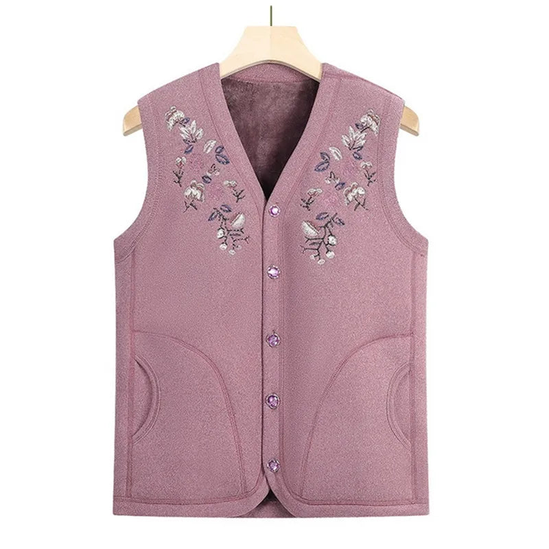 Colete Inverno Bordado (Promoção Inverno)