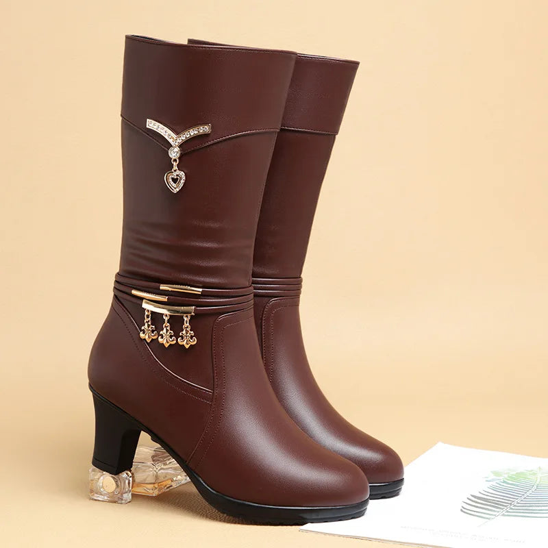 Bota de Couro Peluciada - Woody (Promoção Pré Inverno)