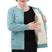 Suéter Bordado com Flores (Promoção Inverno)