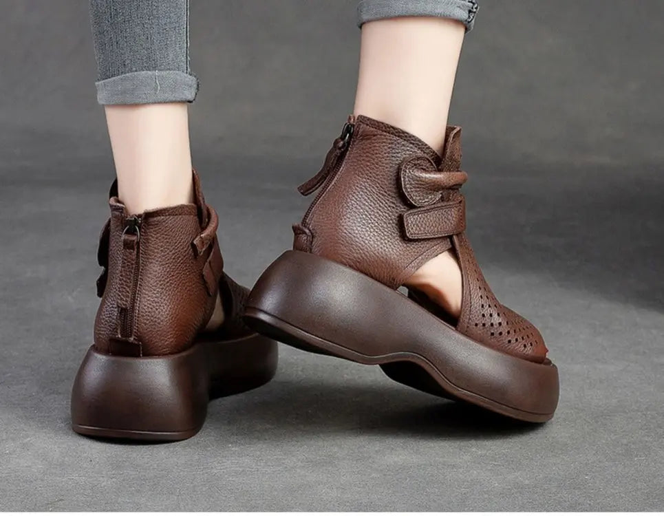 Sandália Feminina Confortável - Amélie (Edição Retrô Limitada)