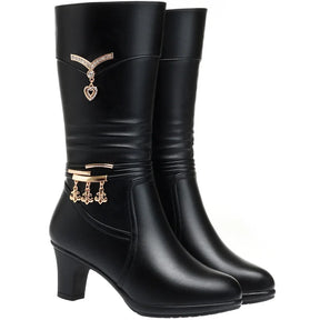 Bota de Couro Peluciada - Woody (Promoção Pré Inverno)