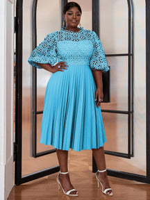 Vestido Elegante Feminino de Renda (Promoção Lançamento)