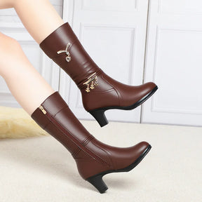 Bota de Couro Peluciada - Woody (Promoção Pré Inverno)